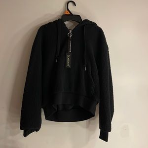 Blank NYC | fleece quarter zip
